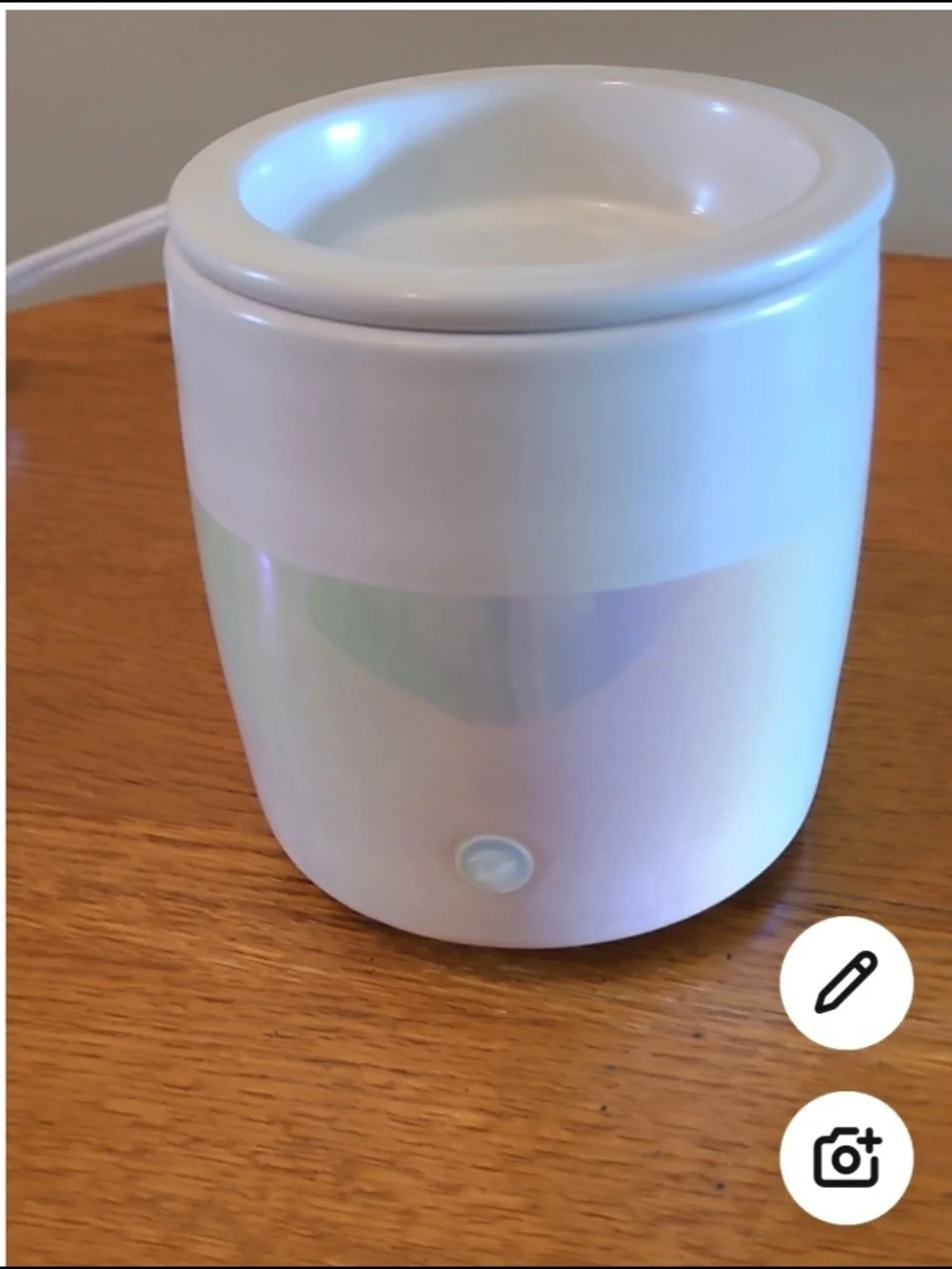 White Electric Wax Warmer